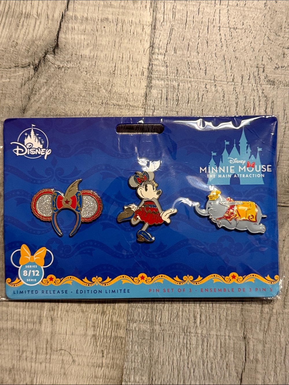 LIMITED EDITION Disney Minnie Mouse Pin Set -DUMBO